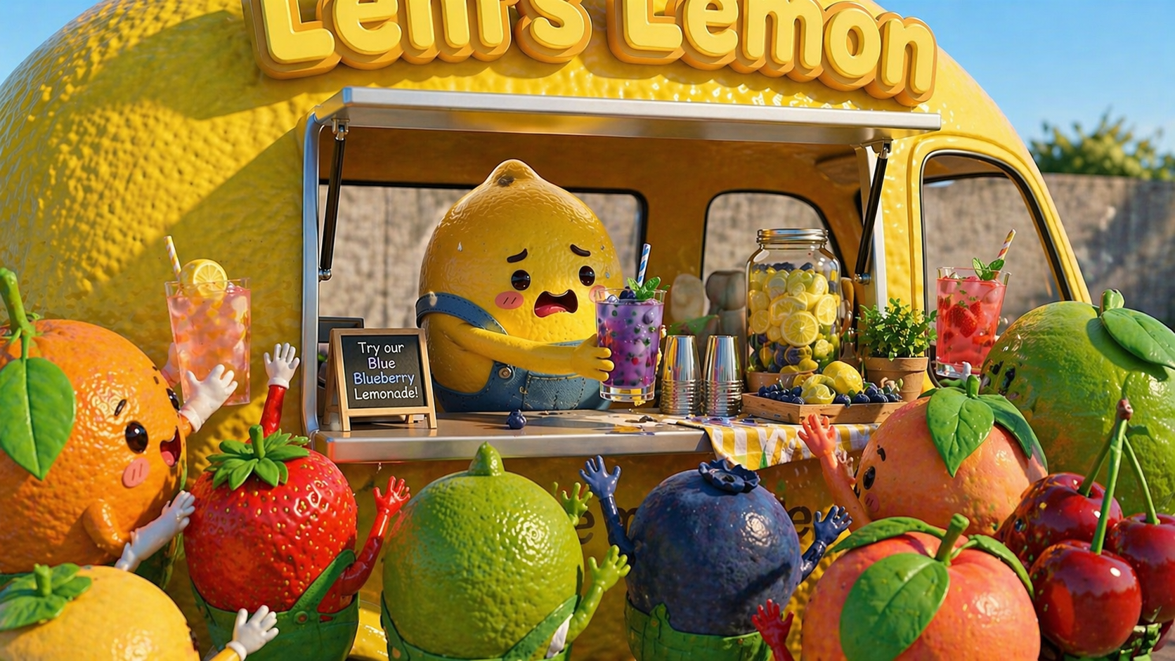 afternoon peak at lem's truck