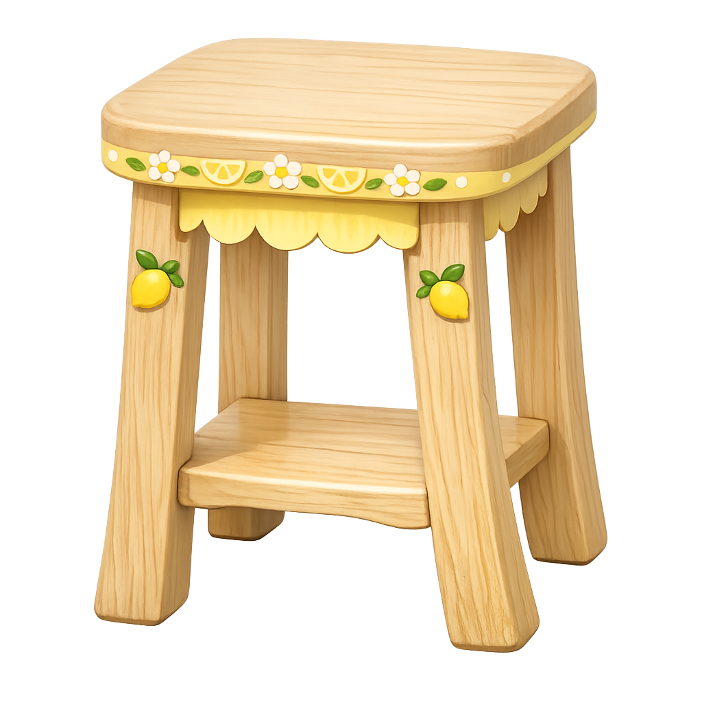 Small table for the tip jar