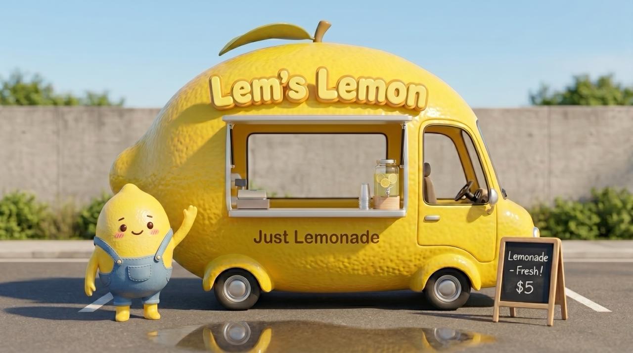 Lem with the Lemon Truck